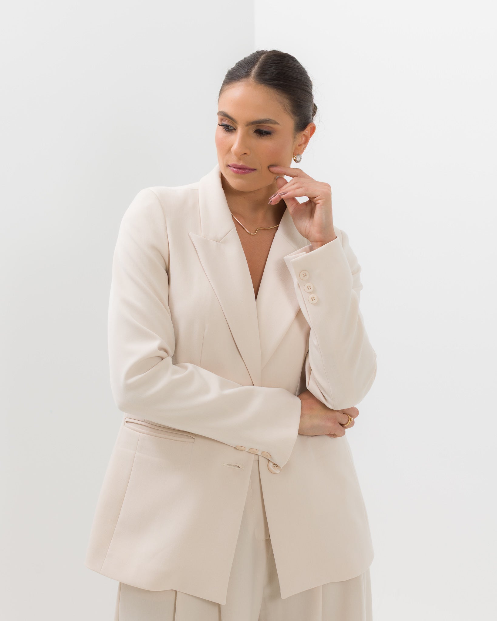 Blazer Alfaiataria Botões Frontais - Alice