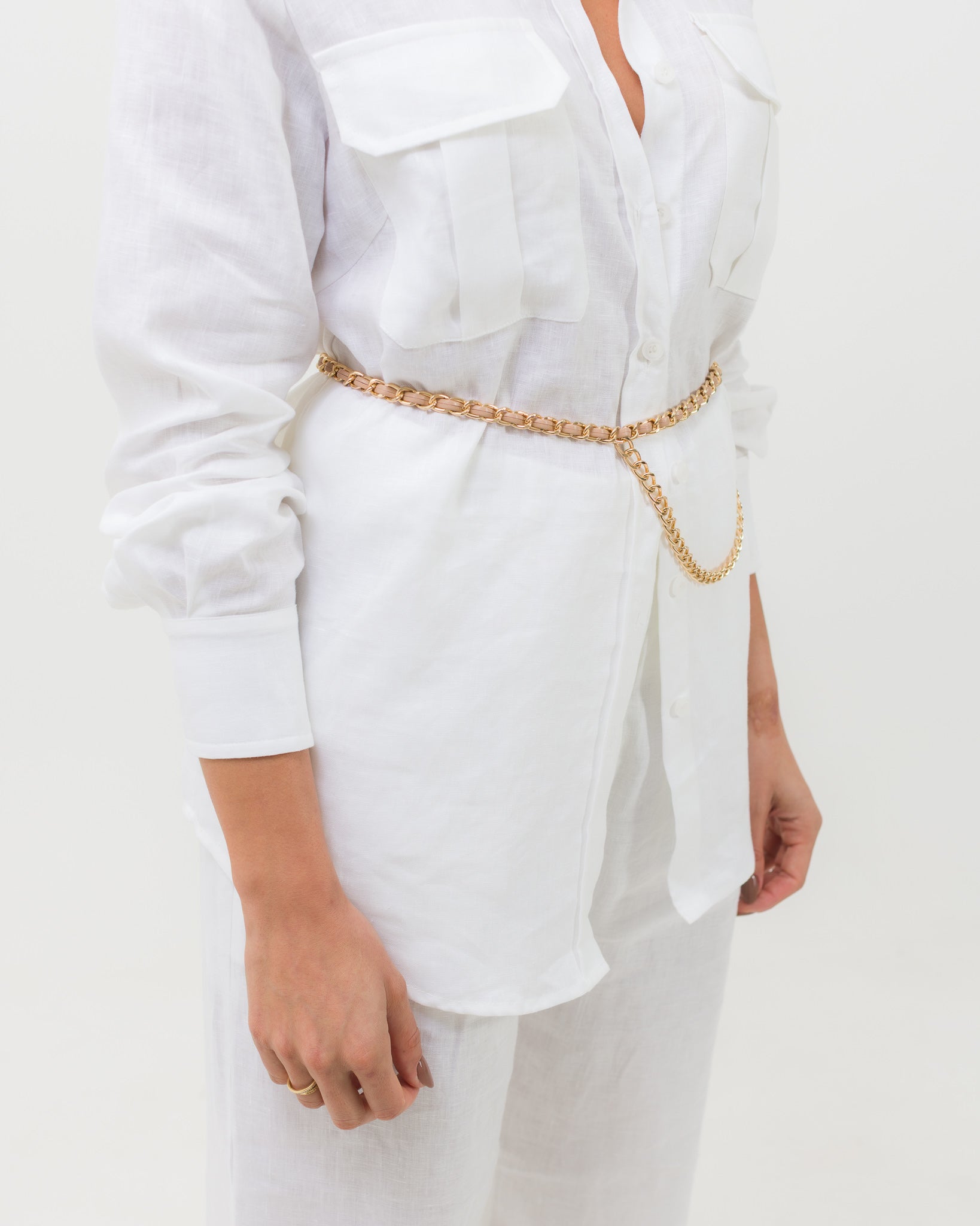 Camisa Oversized 100% Linho - Cecília